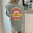 Kindergarten Teacher Pumpkin Patch Cute Women's Comfort Colors T-Shirt Back Print Bay Kindergarten Teacher Pumpkin Patch Cute Women's Comfort Colors T-Shirt Back Print Bay