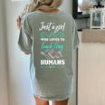 Kindergarten Teacher Shirt Humor Preschool Teacher Women's Comfort Colors T-Shirt Back Print Bay