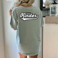 Kindergarten TEAM School Teacher Kinder Baseball-Style Shirt Women's Comfort Colors T-Shirt Back Print Bay Kindergarten TEAM School Teacher Kinder Baseball-Style Shirt Women's Comfort Colors T-Shirt Back Print Bay