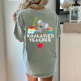 Koalafied Teacher Proud School Teacher Koala Cute T-Shirt Women's Comfort Colors T-Shirt Back Print Bay Koalafied Teacher Proud School Teacher Koala Cute T-Shirt Women's Comfort Colors T-Shirt Back Print Bay