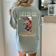 Let's Eat Kids Grammar Werewolf Halloween Teacher Women's Comfort Colors T-Shirt Back Print Bay Let's Eat Kids Grammar Werewolf Halloween Teacher Women's Comfort Colors T-Shirt Back Print Bay