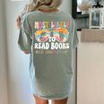 Most Likely To Read Books All Summer Teacher Student Women's Comfort Colors T-Shirt Back Print Bay Most Likely To Read Books All Summer Teacher Student Women's Comfort Colors T-Shirt Back Print Bay