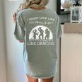 Line Dancing Choreographer Dance Teacher Group Performer Men Women Girls Kids Women's Comfort Colors T-Shirt Back Print Bay Line Dancing Choreographer Dance Teacher Group Performer Men Women Girls Kids Women's Comfort Colors T-Shirt Back Print Bay