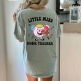 Little Miss Music Teacher Music Teacher Team Women's Comfort Colors T-Shirt Back Print Bay Little Miss Music Teacher Music Teacher Team Women's Comfort Colors T-Shirt Back Print Bay