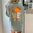 Love 2nd Grade Happy Fall Thanksgiving For 2nd Teacher For Men Women Girls Kids Women's Comfort Colors T-Shirt Back Print Bay Love 2nd Grade Happy Fall Thanksgiving For 2nd Teacher For Men Women Girls Kids Women's Comfort Colors T-Shirt Back Print Bay