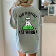 Mad Scientist Science Teacher Halloween Costume Teen Girls Women's Comfort Colors T-Shirt Back Print Bay Mad Scientist Science Teacher Halloween Costume Teen Girls Women's Comfort Colors T-Shirt Back Print Bay
