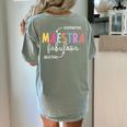 Maestra Fabulosa Maestra De EspañOl Spanish Teacher Women's Comfort Colors T-Shirt Back Print Bay Maestra Fabulosa Maestra De EspañOl Spanish Teacher Women's Comfort Colors T-Shirt Back Print Bay