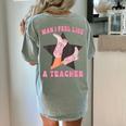 Man I Feel Like A Teacher Retro Western Country Cowgirl Women's Comfort Colors T-Shirt Back Print Bay Man I Feel Like A Teacher Retro Western Country Cowgirl Women's Comfort Colors T-Shirt Back Print Bay