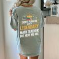 Math Teacher For Algebra Lovers Mathematics Women's Comfort Colors T-Shirt Back Print Bay Math Teacher For Algebra Lovers Mathematics Women's Comfort Colors T-Shirt Back Print Bay
