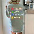 Math Teacher Math Student Mathematics Women's Comfort Colors T-Shirt Back Print Bay