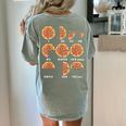 Maths Day Costume Idea Kids Teachers Pizza Slice Fraction Women's Comfort Colors T-Shirt Back Print Bay