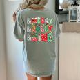 Be Merry Be Jolly Be Kind Merry Christmas Teacher Xmas PJs Women's Comfort Colors T-Shirt Back Print Bay Be Merry Be Jolly Be Kind Merry Christmas Teacher Xmas PJs Women's Comfort Colors T-Shirt Back Print Bay
