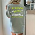 Middle School Teacher Halloween Costume Shirt Lazy Women's Comfort Colors T-Shirt Back Print Bay Middle School Teacher Halloween Costume Shirt Lazy Women's Comfort Colors T-Shirt Back Print Bay