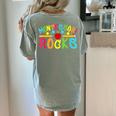 Montessori Rocks Montessori Teacher Back To School Women's Comfort Colors T-Shirt Back Print Bay Montessori Rocks Montessori Teacher Back To School Women's Comfort Colors T-Shirt Back Print Bay