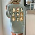 Music Teacher Orchestra Spooky Halloween Ghost Band Women's Comfort Colors T-Shirt Back Print Bay Music Teacher Orchestra Spooky Halloween Ghost Band Women's Comfort Colors T-Shirt Back Print Bay