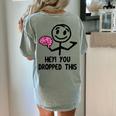 Nerdy Hey You Dropped This Brain Math Teacher Women's Comfort Colors T-Shirt Back Print Bay Nerdy Hey You Dropped This Brain Math Teacher Women's Comfort Colors T-Shirt Back Print Bay