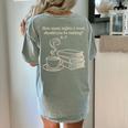 How Many Nights A Week Should You Be Reading 6-7 Teacher Fun Women's Comfort Colors T-Shirt Back Print Bay