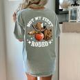Not My First Rodeo Back To School Teacher Women's Comfort Colors T-Shirt Back Print Bay Not My First Rodeo Back To School Teacher Women's Comfort Colors T-Shirt Back Print Bay