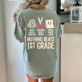 Nothing Beats 1st Grade Back To School Kids Teachers Women's Comfort Colors T-Shirt Back Print Bay Nothing Beats 1st Grade Back To School Kids Teachers Women's Comfort Colors T-Shirt Back Print Bay