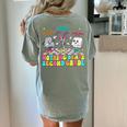 Nothing Beats 2nd Second Grade Back To School Teacher Kids Women's Comfort Colors T-Shirt Back Print Bay