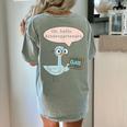 Oh Hello Kindergarteners Shirt Cute Pigeon Teacher Tee Women's Comfort Colors T-Shirt Back Print Bay Oh Hello Kindergarteners Shirt Cute Pigeon Teacher Tee Women's Comfort Colors T-Shirt Back Print Bay