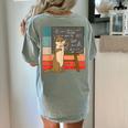 Otter Professor Teacher Teaching Maths Mathematics Women's Comfort Colors T-Shirt Back Print Bay Otter Professor Teacher Teaching Maths Mathematics Women's Comfort Colors T-Shirt Back Print Bay