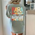 Paraeducator Paraprofessional SPED Teacher Women's Comfort Colors T-Shirt Back Print Bay Paraeducator Paraprofessional SPED Teacher Women's Comfort Colors T-Shirt Back Print Bay