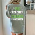 Physical Education PE Teacher School Women's Comfort Colors T-Shirt Back Print Bay