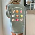 Physical Education Teacher PE Teacher Specials Back School Women's Comfort Colors T-Shirt Back Print Bay