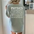 Physicist Science Teacher Physics Women's Comfort Colors T-Shirt Back Print Bay Physicist Science Teacher Physics Women's Comfort Colors T-Shirt Back Print Bay