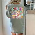 Pre K Back To School Teacher Student Men Women Kids Women's Comfort Colors T-Shirt Back Print Bay Pre K Back To School Teacher Student Men Women Kids Women's Comfort Colors T-Shirt Back Print Bay