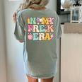 In My Pre-K Era Girl Back To School Cute PreSchool Teacher Women's Comfort Colors T-Shirt Back Print Bay In My Pre-K Era Girl Back To School Cute PreSchool Teacher Women's Comfort Colors T-Shirt Back Print Bay