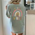Pre K Vibes Back To School Student Teacher Women's Comfort Colors T-Shirt Back Print Bay Pre K Vibes Back To School Student Teacher Women's Comfort Colors T-Shirt Back Print Bay