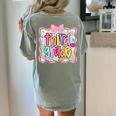Preppy Third Grade Back To School Teacher Girl Kid Women's Comfort Colors T-Shirt Back Print Bay Preppy Third Grade Back To School Teacher Girl Kid Women's Comfort Colors T-Shirt Back Print Bay
