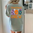 Preschool Boo Crew Preschool Halloween Teacher Kids Women's Comfort Colors T-Shirt Back Print Bay Preschool Boo Crew Preschool Halloween Teacher Kids Women's Comfort Colors T-Shirt Back Print Bay