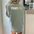Principal School Teacher Friend Men Women Women's Comfort Colors T-Shirt Back Print Bay Principal School Teacher Friend Men Women Women's Comfort Colors T-Shirt Back Print Bay