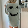 Pumpkin Artist Halloween Art Teacher Women's Comfort Colors T-Shirt Back Print Bay Pumpkin Artist Halloween Art Teacher Women's Comfort Colors T-Shirt Back Print Bay