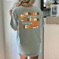 Pumpkin Spice Autumn Leaves IEPS Sped Teacher Fall Women's Comfort Colors T-Shirt Back Print Bay Pumpkin Spice Autumn Leaves IEPS Sped Teacher Fall Women's Comfort Colors T-Shirt Back Print Bay