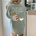 Reading 67 Six Seven Meme English Teacher Book Lover Women's Comfort Colors T-Shirt Back Print Bay Reading 67 Six Seven Meme English Teacher Book Lover Women's Comfort Colors T-Shirt Back Print Bay