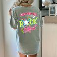 Ready To Rock School Shirt Students And Teachers Women's Comfort Colors T-Shirt Back Print Bay