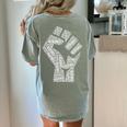 Redfored Shirt Red For Ed Protest Teachers Fist Women's Comfort Colors T-Shirt Back Print Bay