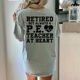 Retirement But Always A Pe Teacher At Heart Pride Shirt Women's Comfort Colors T-Shirt Back Print Bay Retirement But Always A Pe Teacher At Heart Pride Shirt Women's Comfort Colors T-Shirt Back Print Bay