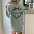 Retirement Class Of 2026 Count Down Progress Retired Teacher Women's Comfort Colors T-Shirt Back Print Bay