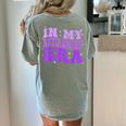 In My Retirement Era Groovy Retired Teacher 2025 Women Women's Comfort Colors T-Shirt Back Print Bay In My Retirement Era Groovy Retired Teacher 2025 Women Women's Comfort Colors T-Shirt Back Print Bay