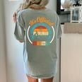Retiring Science Teacher Retirement Women's Comfort Colors T-Shirt Back Print Bay