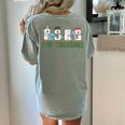 Retro Christmas Snowman FCS Teacher Family Consumer Science Women's Comfort Colors T-Shirt Back Print Bay Retro Christmas Snowman FCS Teacher Family Consumer Science Women's Comfort Colors T-Shirt Back Print Bay