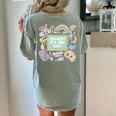 Retro Hooray It's Art Day Art Teacher Back To School Women Women's Comfort Colors T-Shirt Back Print Bay Retro Hooray It's Art Day Art Teacher Back To School Women Women's Comfort Colors T-Shirt Back Print Bay