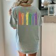 Retro Be Kind ASL Deaf Teacher Sign Language Gay Pride Women's Comfort Colors T-Shirt Back Print Bay Retro Be Kind ASL Deaf Teacher Sign Language Gay Pride Women's Comfort Colors T-Shirt Back Print Bay