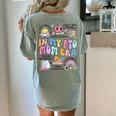 Retro In My PTO Mom Era Parent Organization Team Teacher Women's Comfort Colors T-Shirt Back Print Bay