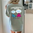 Right Acute Triangle Math Teacher Cool Geometry Women's Comfort Colors T-Shirt Back Print Bay Right Acute Triangle Math Teacher Cool Geometry Women's Comfort Colors T-Shirt Back Print Bay